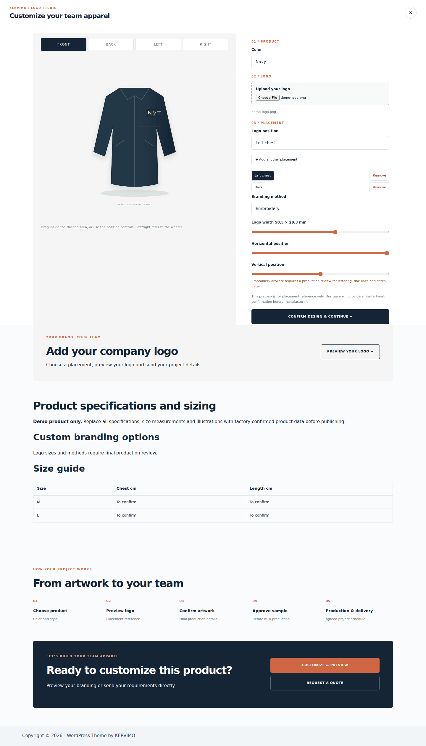 KERVIMO Logo Studio preview